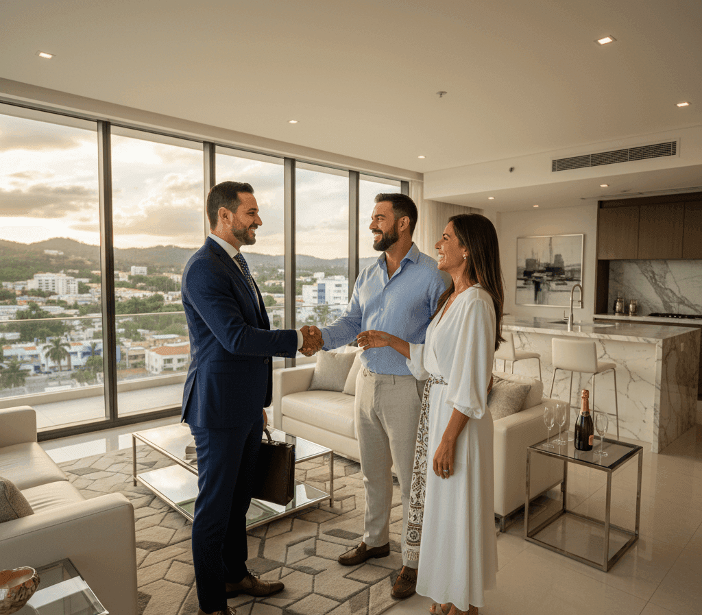 Professionals collaborating